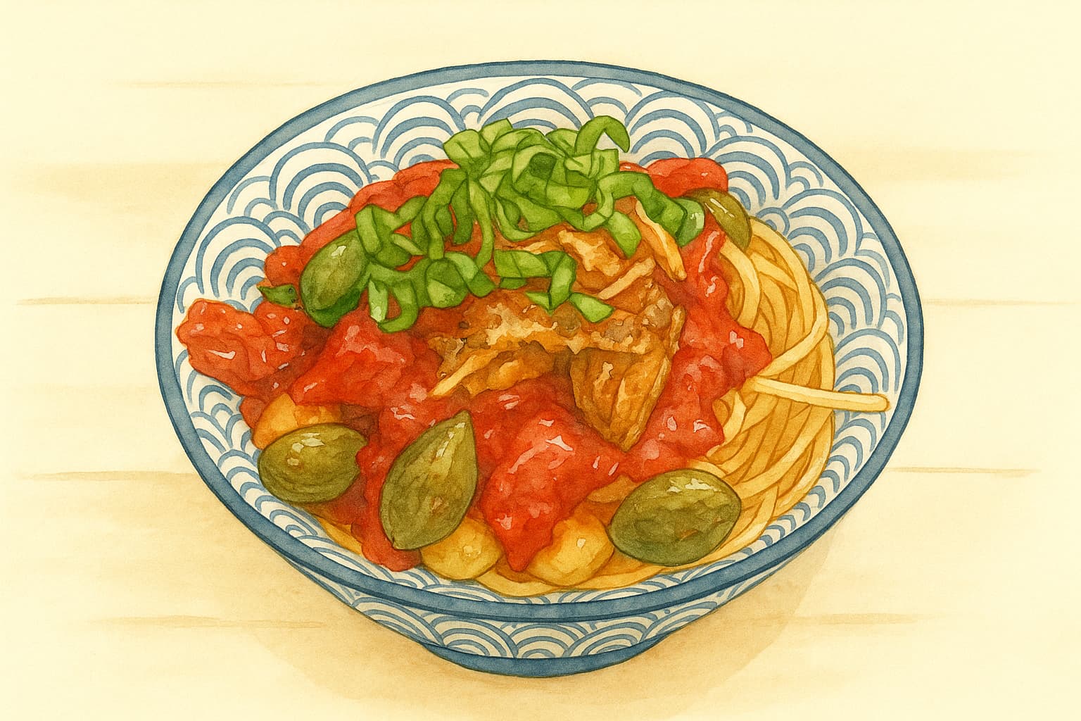 Spaghetti alla Puttanesca